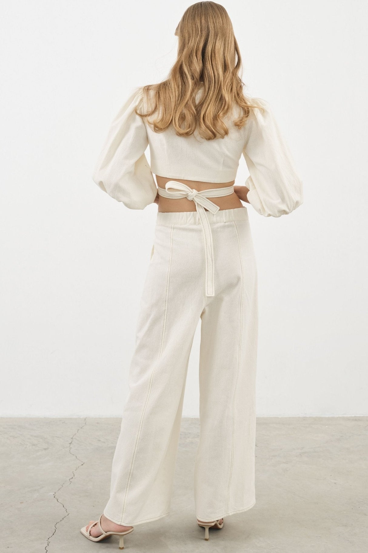 Pantalones Chloe - Natural