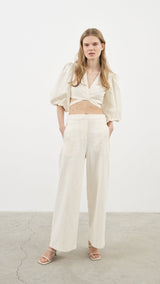 Pantalones Chloe - Natural