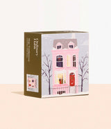 Christmas Pink House 100 Piece Puzzle | Artist Maja Tomljanovic