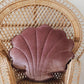 Shell Pillow Velvet “Cosmic Pearl” | Kids Room & Nursery Decor