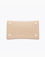 The Luncher - Cream Croc | Designer Lunch Bags & Totes