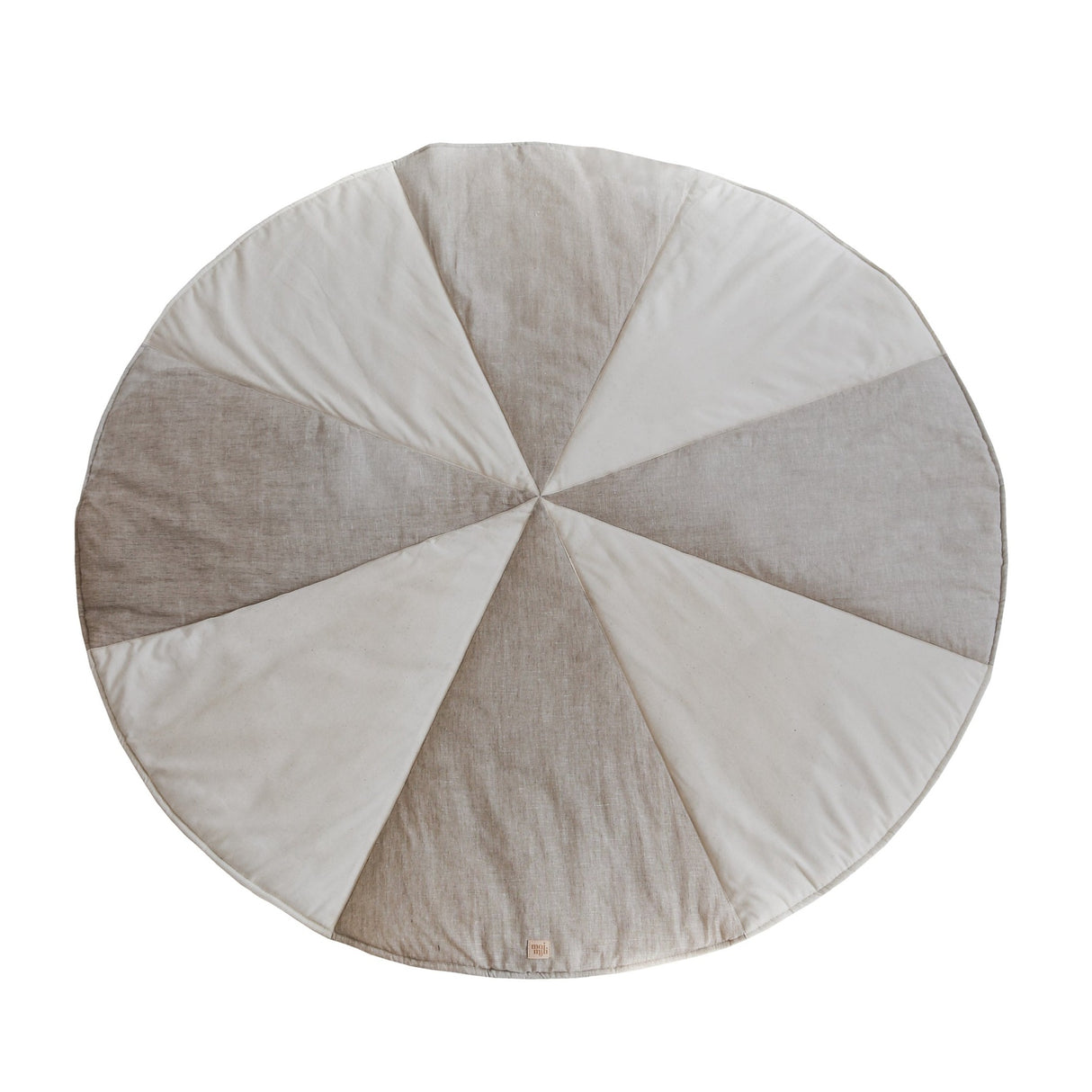 Round Patchwork Mat “Cream Candy” | Kids Decor - Sumiye Co