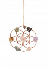 Crystal Grid Flower Of Life Ornament