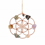 Crystal Grid Flower Of Life Ornament - Sumiye Co