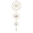 Crystal Grid Flower of Life Wall Hanging - Sumiye Co