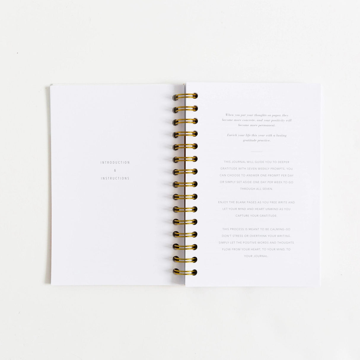 Gratitude Journal - Amber Linen - Sumiye Co