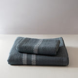 Organic Block Rib Bath Towel - Orion - Sumiye Co