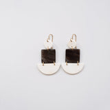 Half Circle Square Earrings | Ethically Made