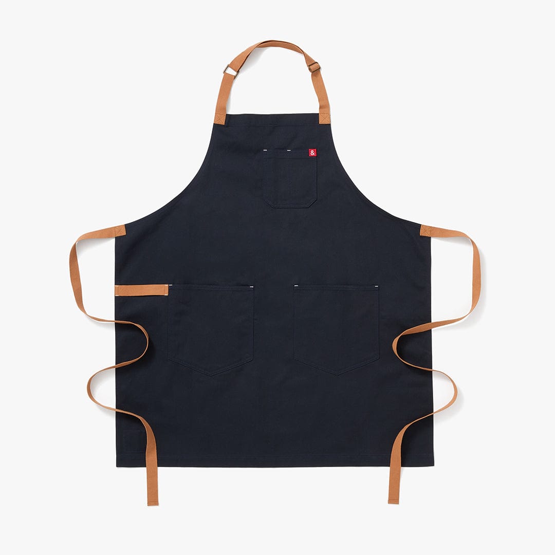 The Essential Apron - Midnight Cider Blue - Sumiye Co