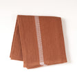 Organic Block Rib Hand Towel (Set of 2)  - Russet - Sumiye Co