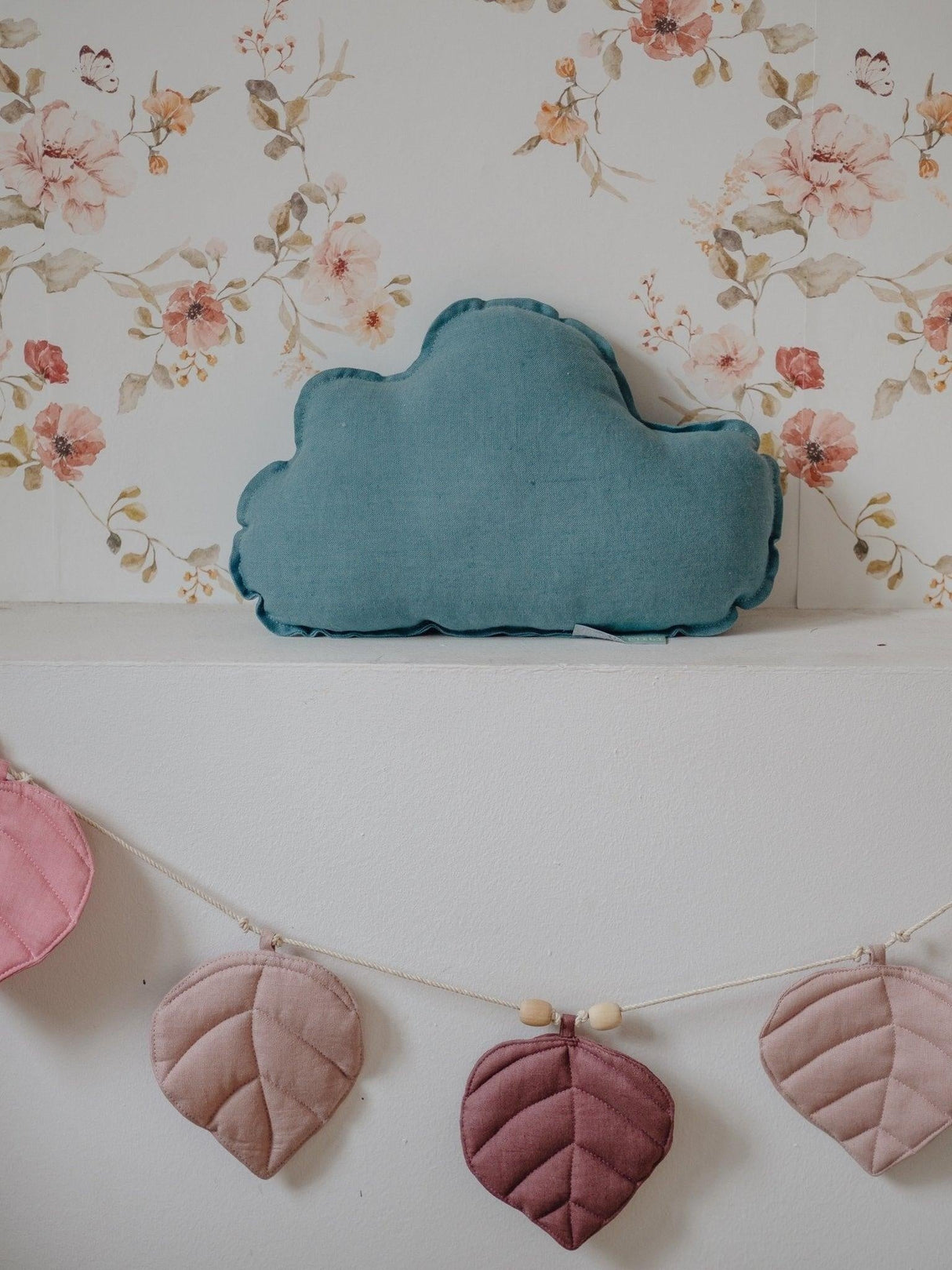 Cloud Pillow Linen “Eye of the Sea” | Kids Room & Nursery Decor - Sumiye Co