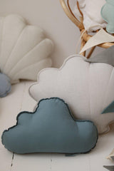 Cloud Pillow Linen “Eye of the Sea” | Kids Room & Nursery Decor - Sumiye Co