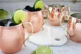 Copper Moscow Mule Mugs (Set of 4)  | Vintage French Inspired