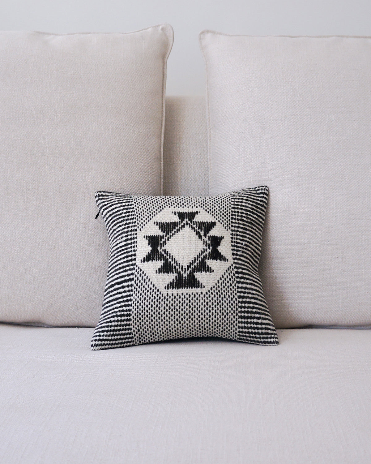 Estrella Striped Edge Pillow Small - Sumiye Co