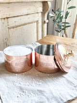 Copper Salt & Pepper Cellar | Vintage French Inspired