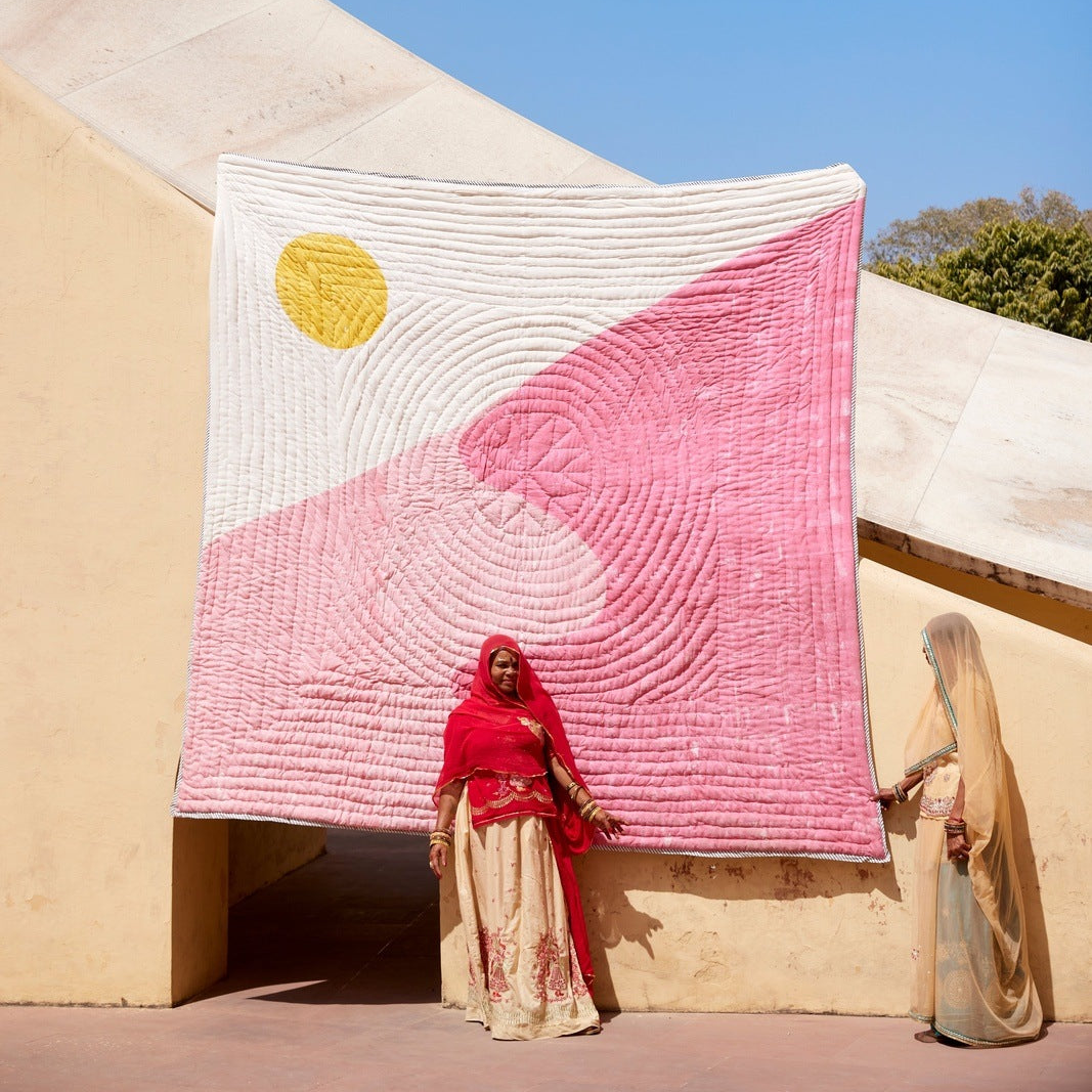 Dune Quilt | Artisanal Handmade Bedding Sets