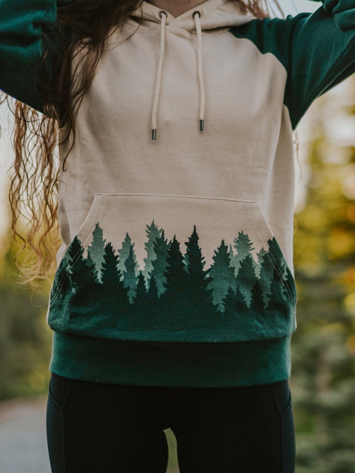 Fading Forest Hoodie - Sumiye Co