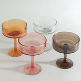 Coupe Cocktail Glasses - Blush - Set of 4