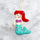 Felt Mermaid Ornament