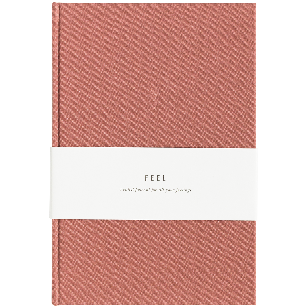 Feel: My Blank Journal (Dusty Rose)