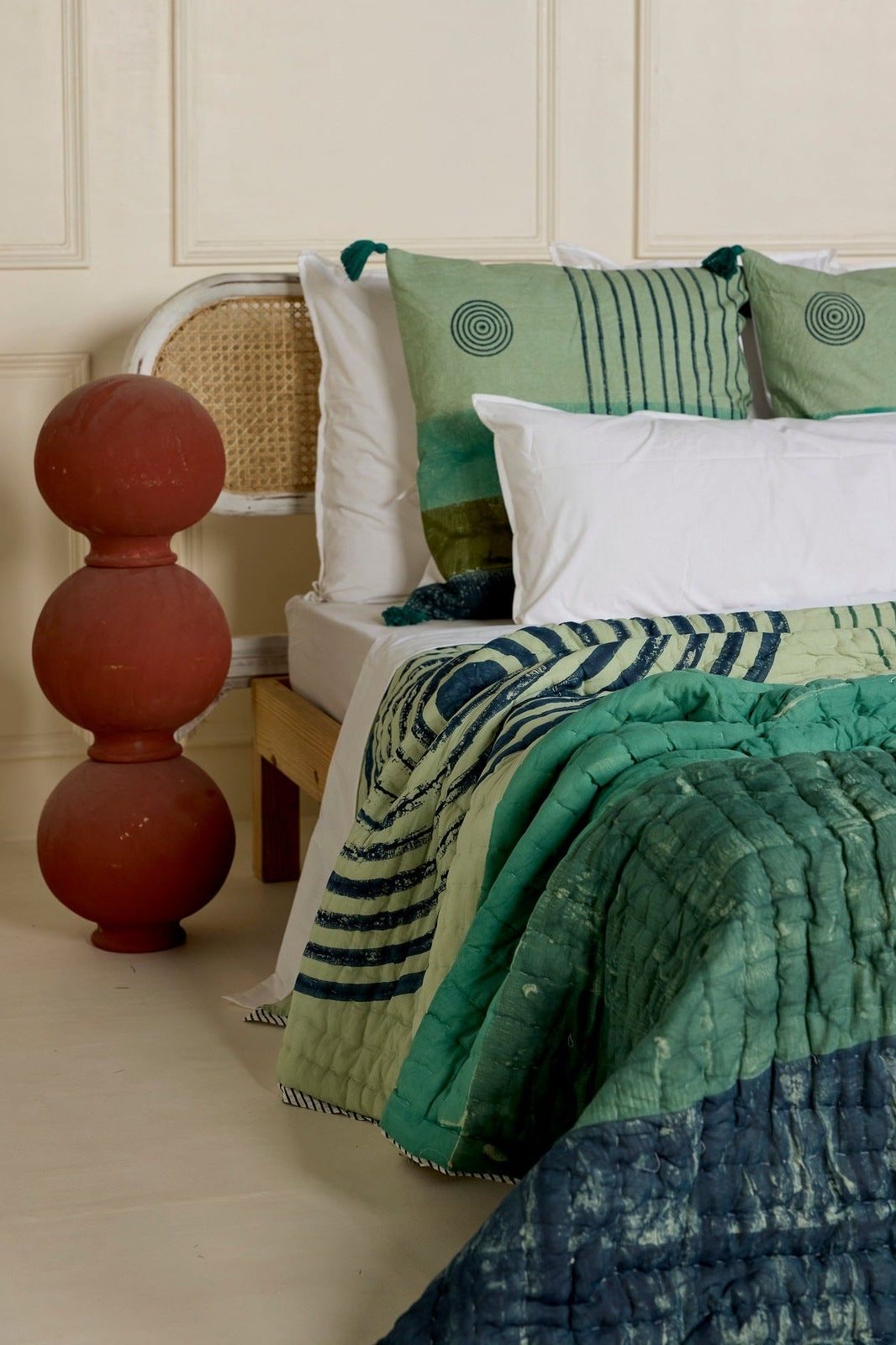 Ojai Quilt (Reversible) | Artisanal Handmade Bedding Sets