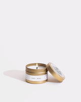 Fern + Moss Gold Travel Candle by Brooklyn Candle Studio - Sumiye Co