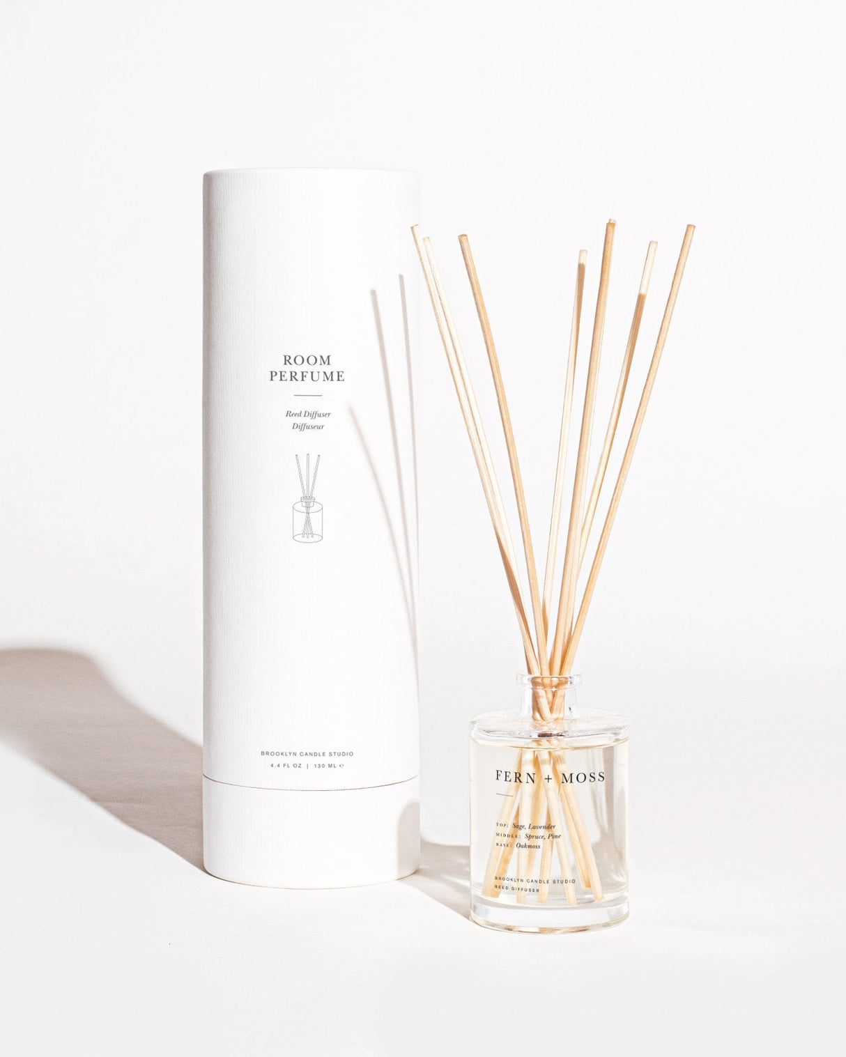 Fern + Moss Reed Diffuser by Brooklyn Candle Studio - Sumiye Co