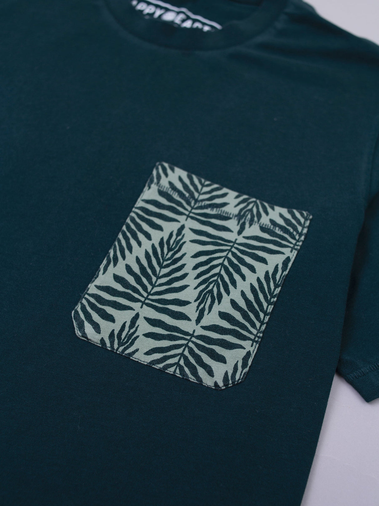 Chevron Fern Pocket Tee - Sumiye Co