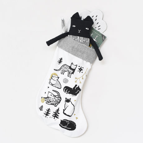 Festive Cats Stocking - Sumiye Co