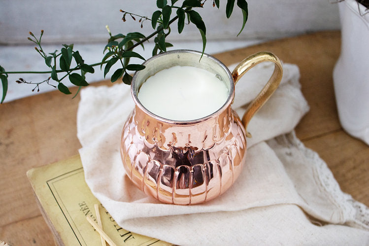 Copper Apple Blossom Candle | Vintage French Inspired