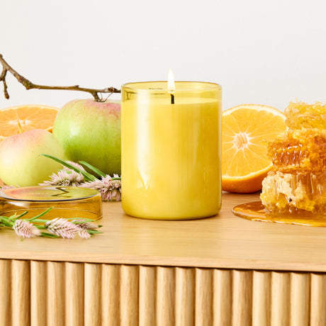 The Beekeeper Candle | sweet orange, honey, white musk - Sumiye Co