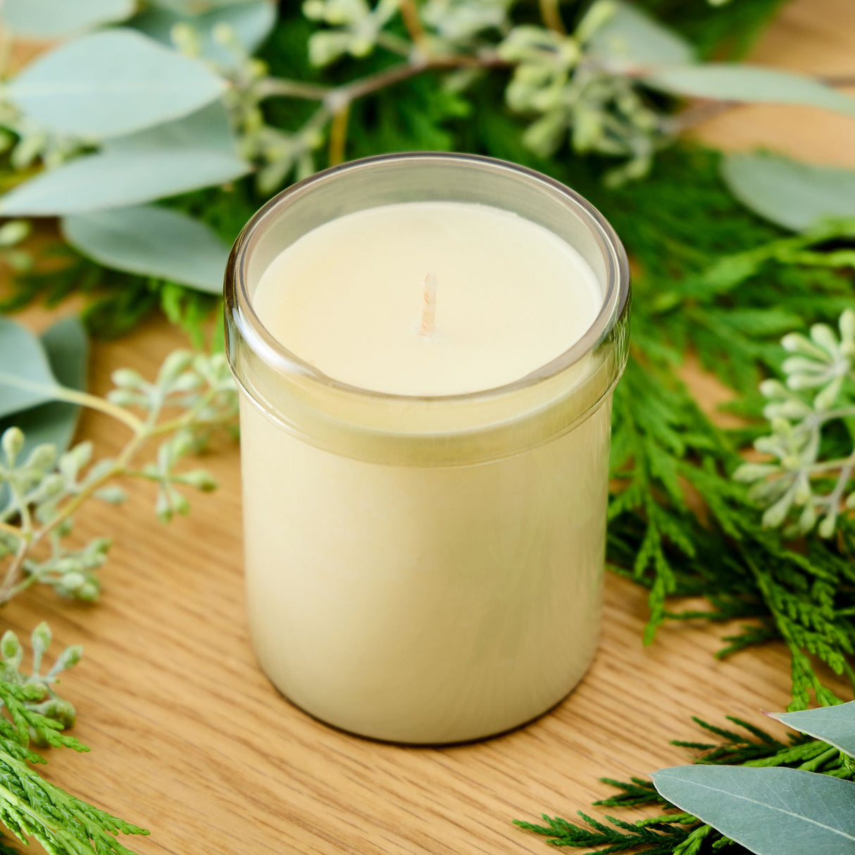 The Sauna Candle | eucalyptus, rose, cedar, lily - Sumiye Co