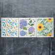 Floral Bursts - Swedish Sponge Cloth Set-0