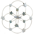 Flower of Life Crystal Grid - Tranquility- Silver Blue Ombre - Sumiye Co