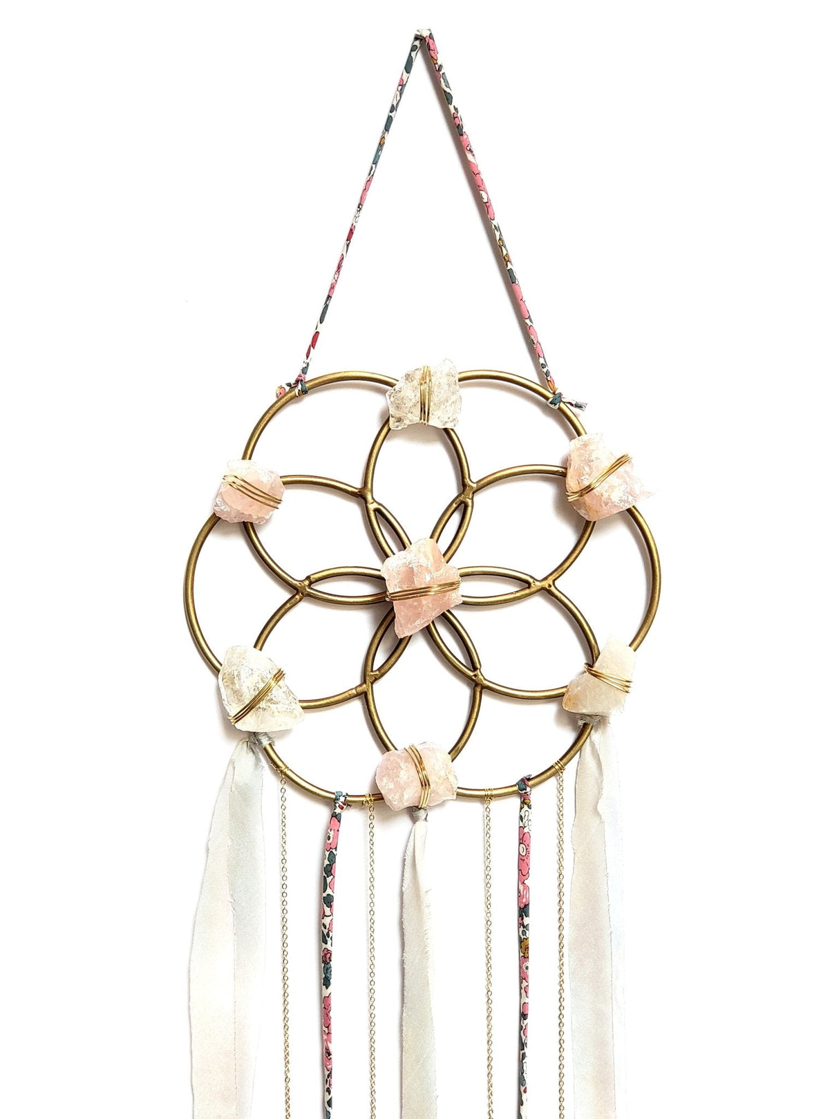 Flower Of Life - Crystal Healing Grid - Dreamcatcher