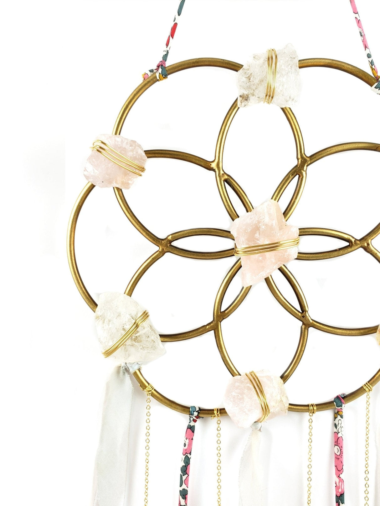 Flower Of Life - Crystal Healing Grid - Dreamcatcher