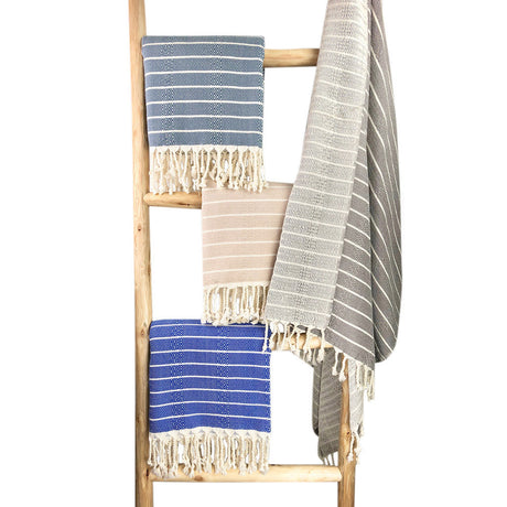 Geo Stripe Turkish Towel-1