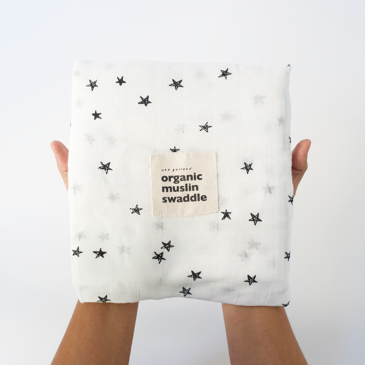 Organic Muslin Swaddle - Stars - Sumiye Co