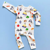 Baby Gift Set - New York Organic Onesie, Bib + Rattle Toys | Hot dog, Pretzel & Taxi by Estella - Sumiye Co