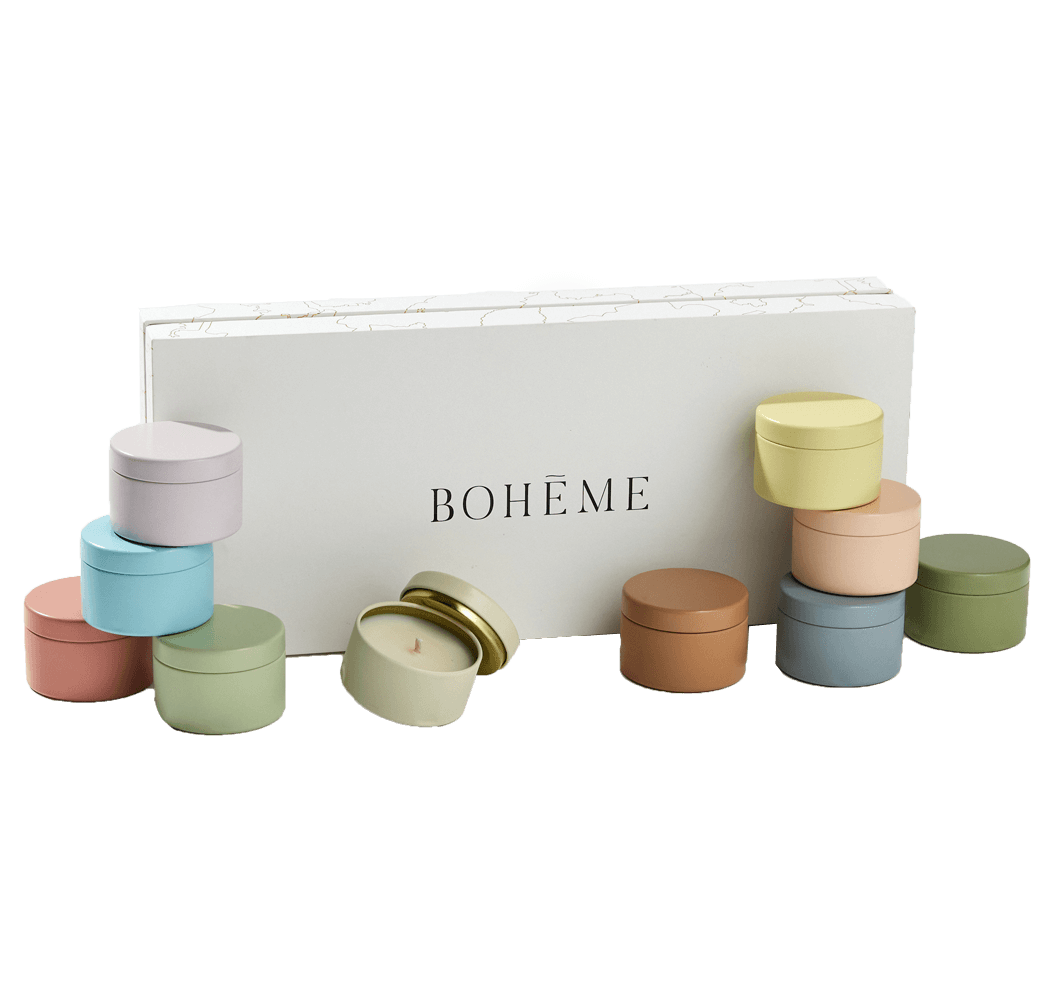 The Discovery Scented Candle Set by Boheme Fragrances - Sumiye Co