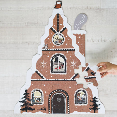 Gingerbread House Floor Puzzle - Sumiye Co