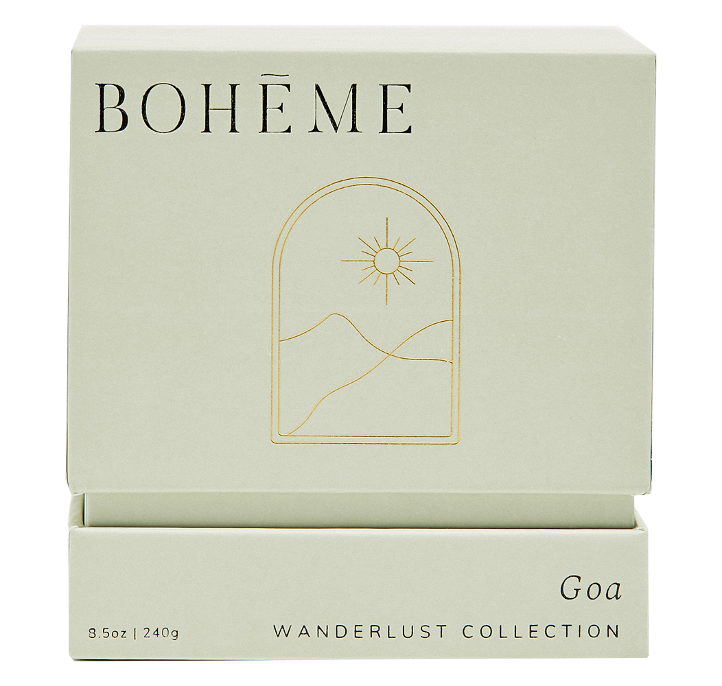 Goa Scented Candle by Boheme Fragrances - Sumiye Co