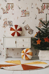 Stars Garland Velvet “Gold Dust” | Nursery & Kids Room Decor - Sumiye Co