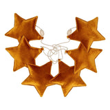 Stars Garland Velvet “Gold Dust” | Nursery & Kids Room Decor - Sumiye Co