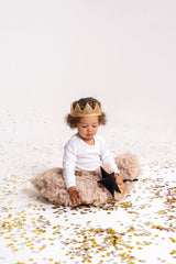 Kids “Gold Sequins” Fairy-tale Crown