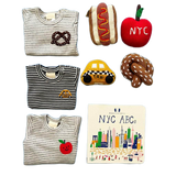 NYC Organic Baby Gift Set-Embroidery by Estella - Sumiye Co