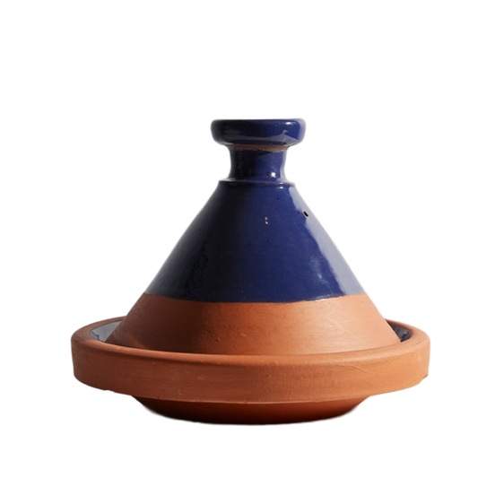 Moroccan Cooking Tagine for Two 9"H x 11"D (4 Colors)