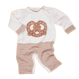 Organic Baby Romper, Long Knit - Pretzel by Estella - Sumiye Co