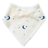 Baby Kerchief Bib-Moon and Stars by Estella - Sumiye Co