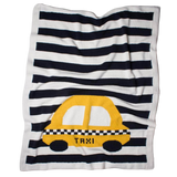 Organic Baby Lovey Blanket - Large Taxi by Estella - Sumiye Co